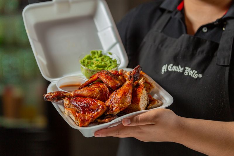 Cafe Rio grilled chicken burrito bowl