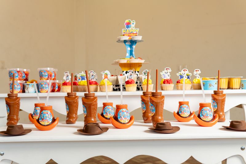 Birthday party catering arrangement by Cafe Rio